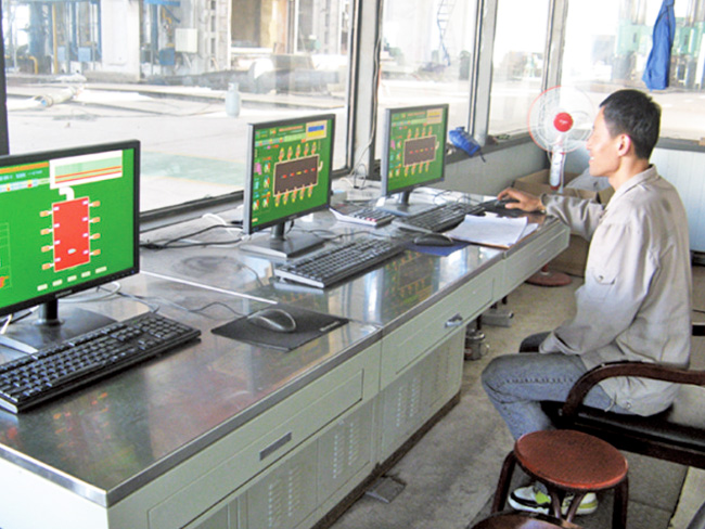 全自动加热炉、正火炉操作室